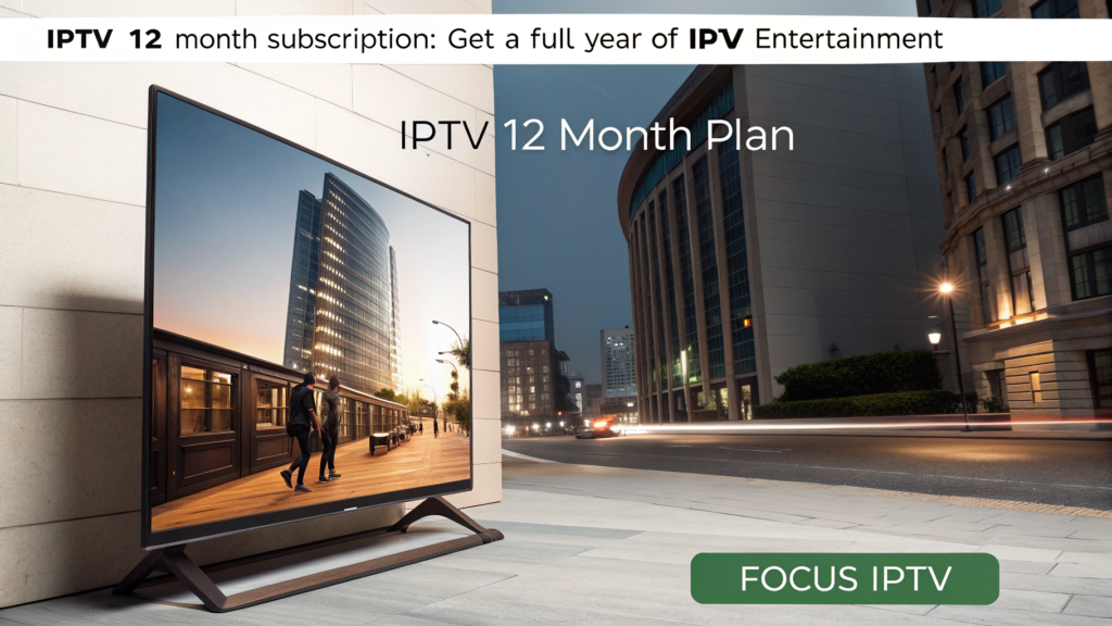 IPTV 12 Month Subscription