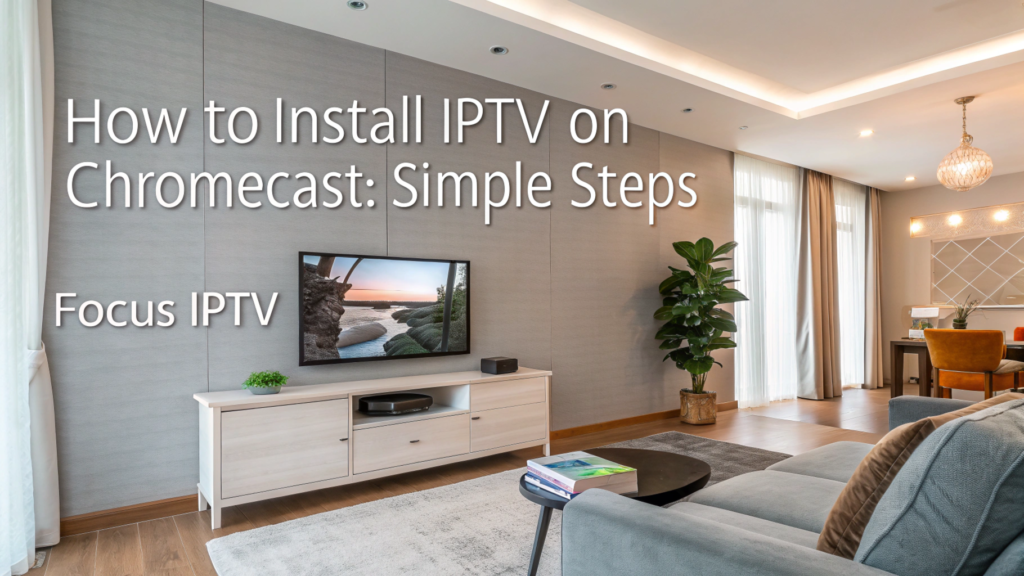 how to install iptv on chromecast