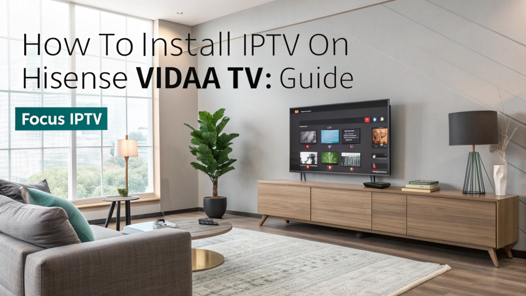 How to Install IPTV on Hisense VIDAA TV