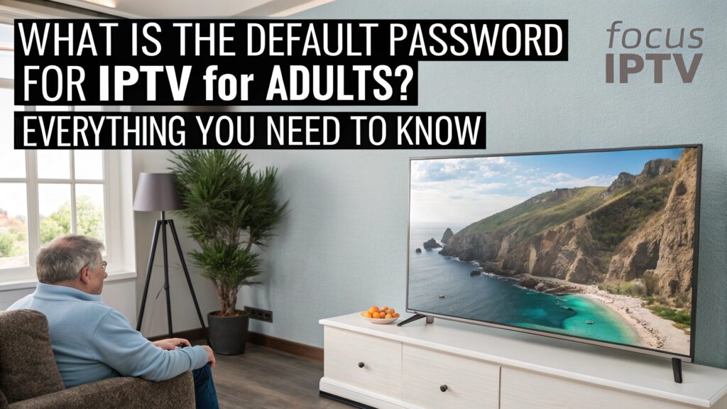 Default Password for IPTV for Adults