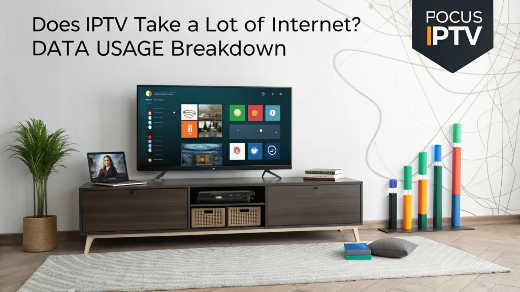 Does IPTV take a lot of internet